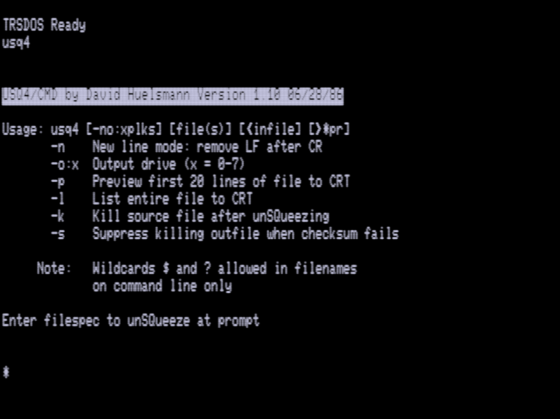 Screen shot